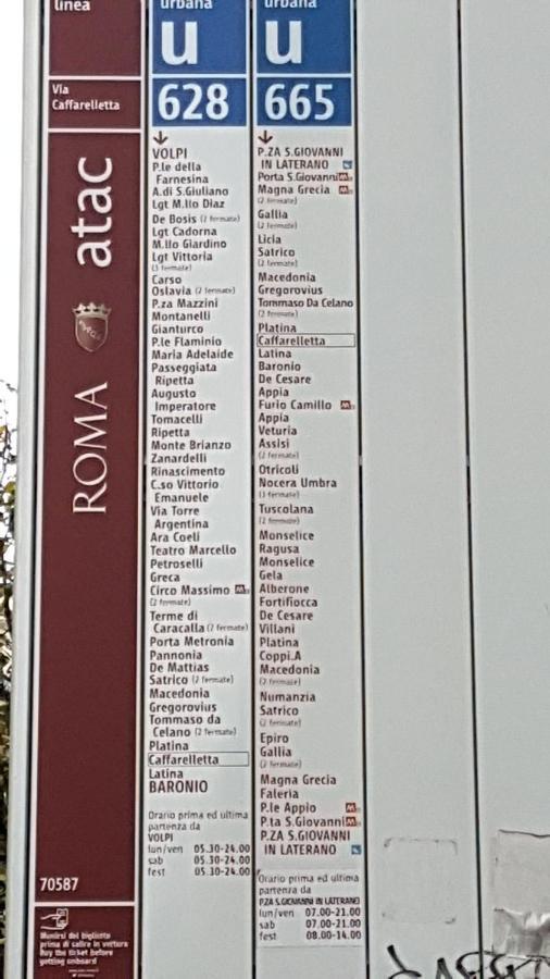 Appartamento Caffarella Roma Eksteriør bilde